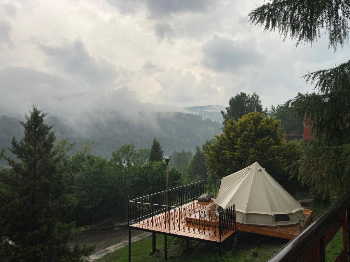 Glampspace - Szlak Beskidzki Hotel Międzybrodzie Bialskie Екстериор снимка