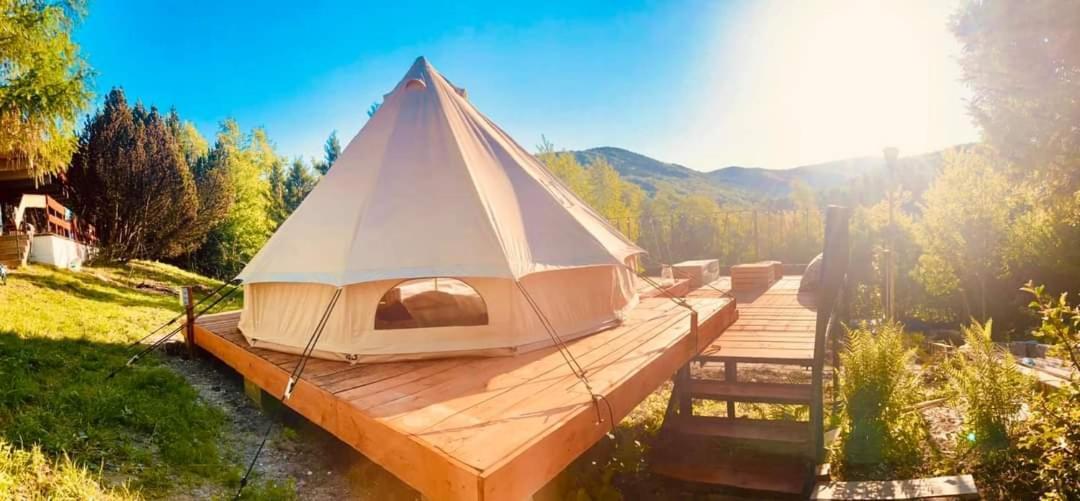 Glampspace - Szlak Beskidzki Hotel Międzybrodzie Bialskie Екстериор снимка
