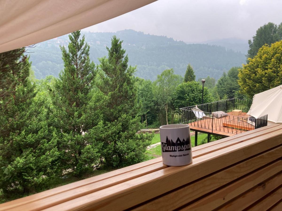Glampspace - Szlak Beskidzki Hotel Międzybrodzie Bialskie Екстериор снимка
