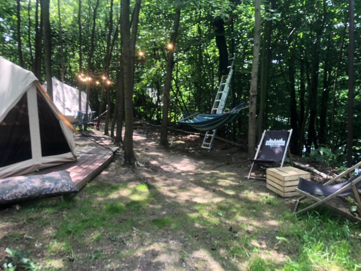 Glampspace - Szlak Beskidzki Hotel Międzybrodzie Bialskie Екстериор снимка
