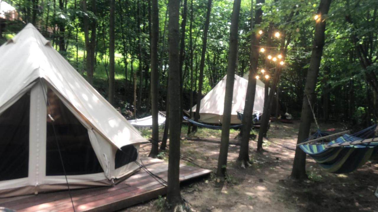 Glampspace - Szlak Beskidzki Hotel Międzybrodzie Bialskie Екстериор снимка