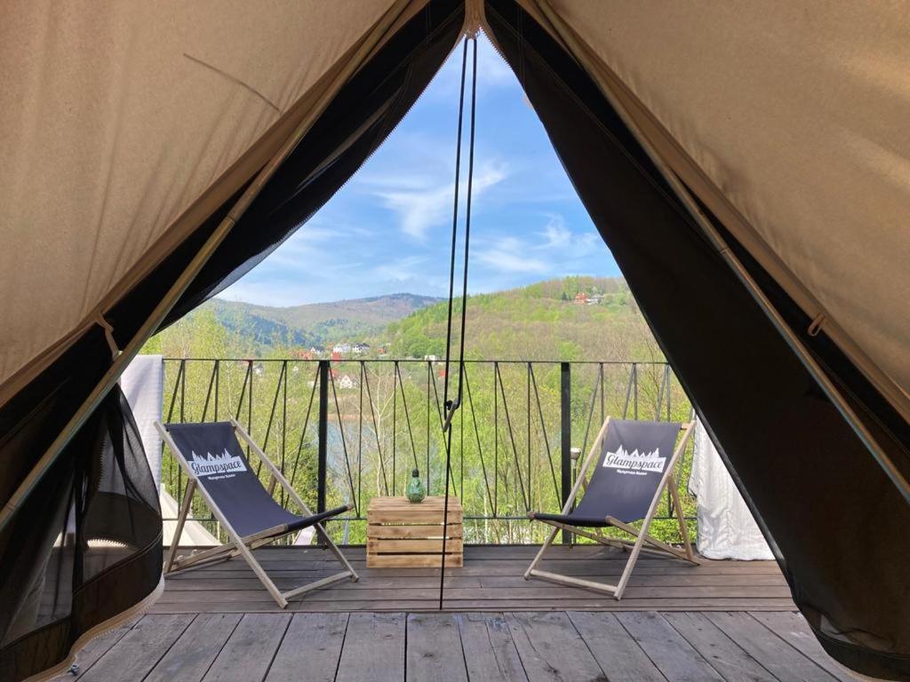 Glampspace - Szlak Beskidzki Hotel Międzybrodzie Bialskie Екстериор снимка